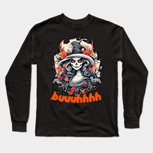 Buuhhhh-Halloween Haunt Long Sleeve T-Shirt